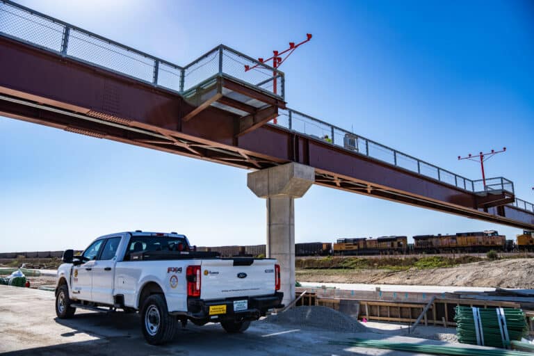 Illinois Tollway I-490 Perimeter Road Relocation, Bridge Substructure, and ALSF System